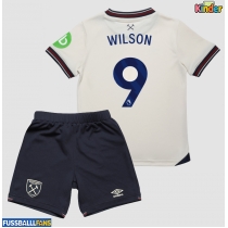 West Ham United Callum Wilson #9 Auswärts Trikotsatz Kinder 2025-26 Kurzarm (+ Kurze Hosen)